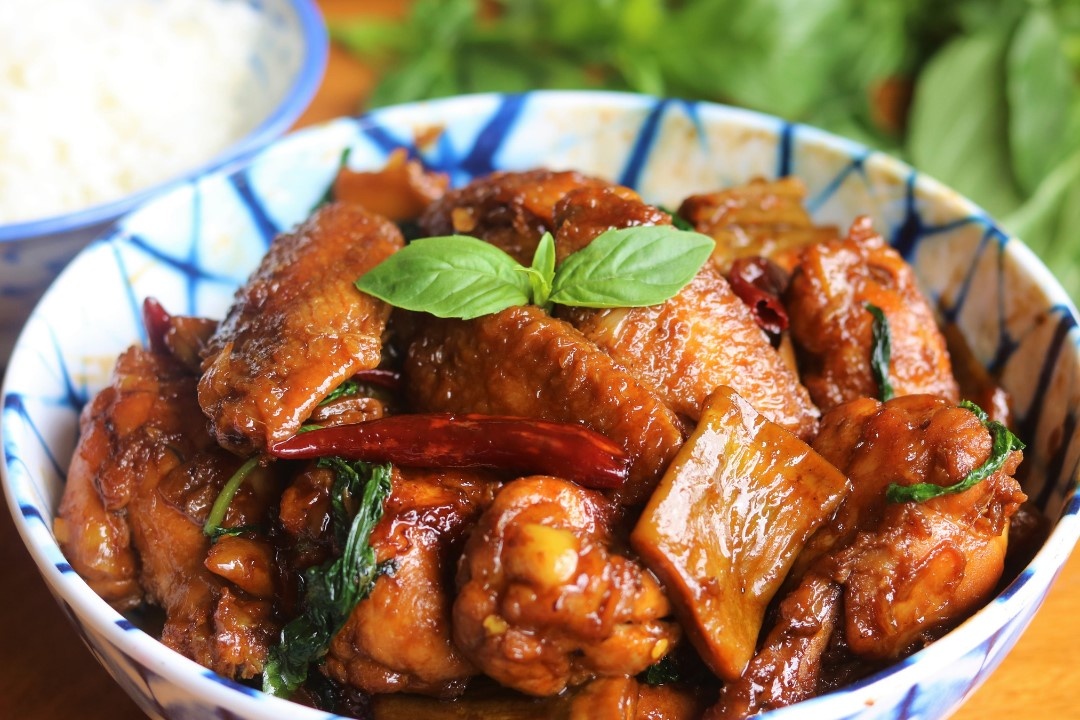 Cach lam ga xao kieu Dai Loan hinh anh