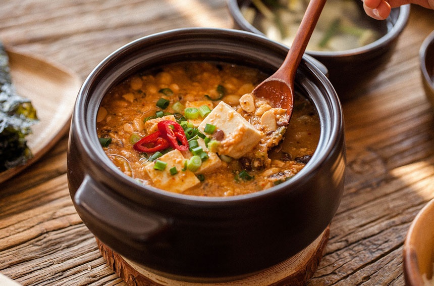 Mon an nang mui cua Han Quoc hinh anh