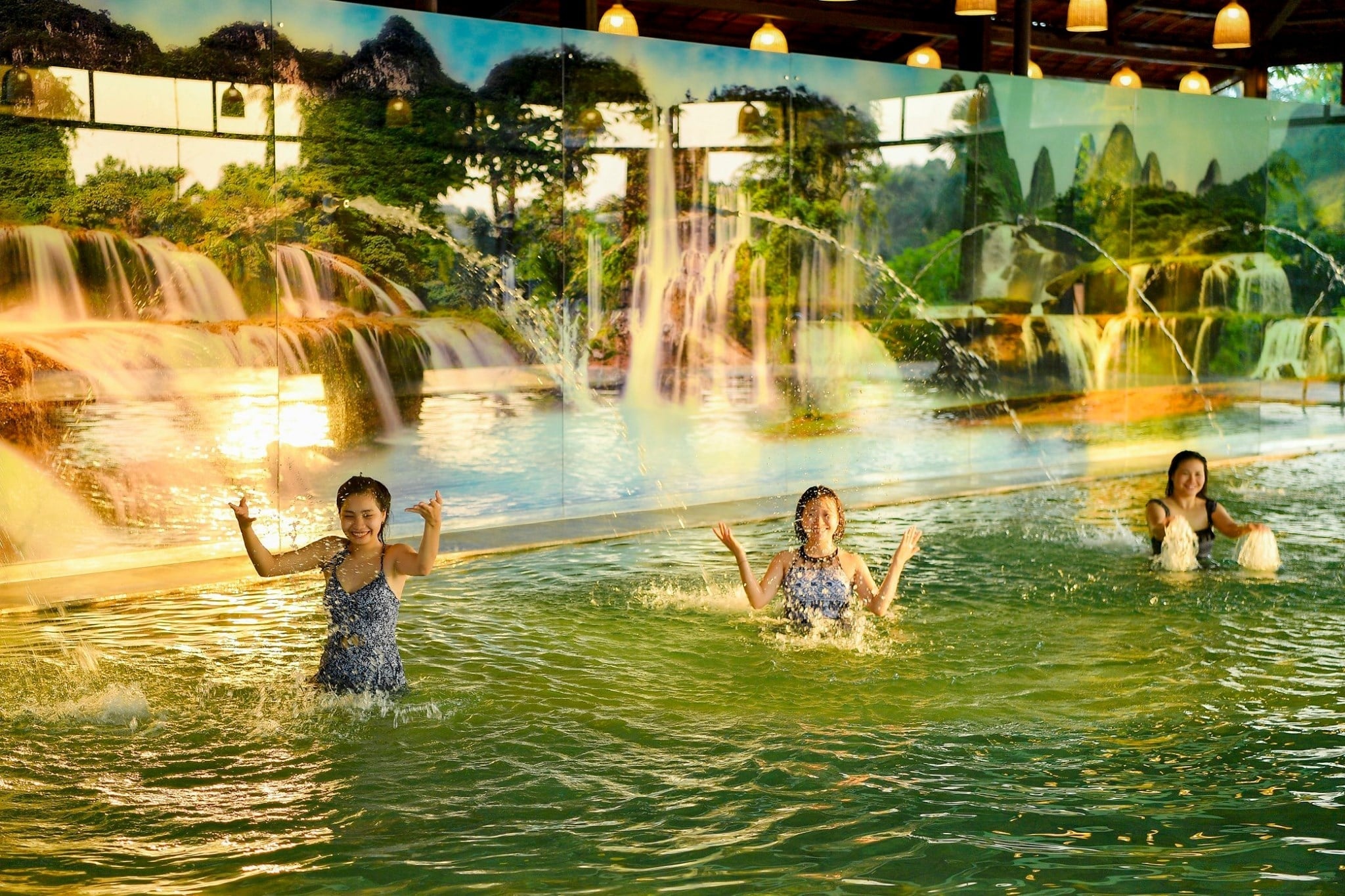 resort có hồ bơi nước nóng quanh Hà Nội ảnh 9 resort co ho boi nuoc nong quanh Ha Noi anh 9