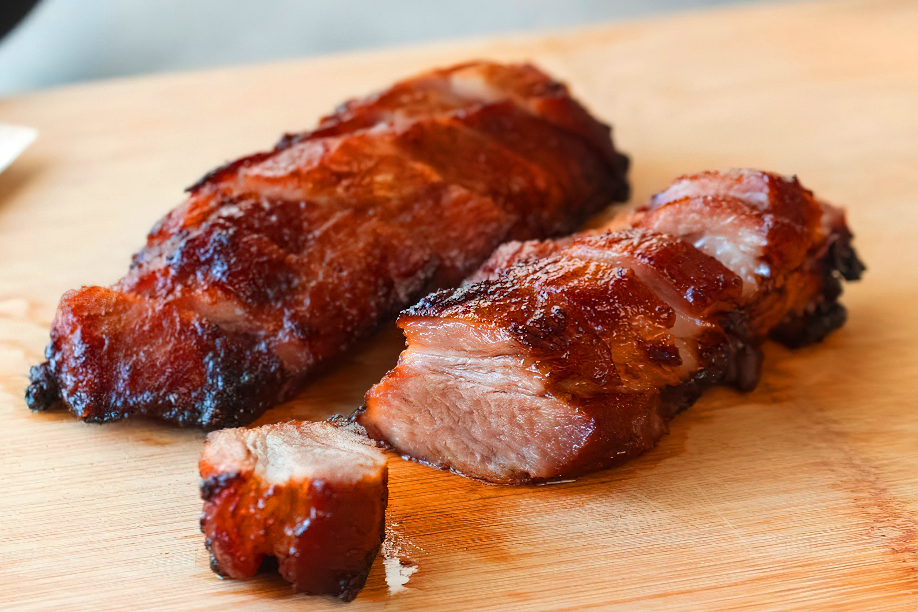 Cong thuc lam thit xa xiu bang noi chien khong dau hinh anh