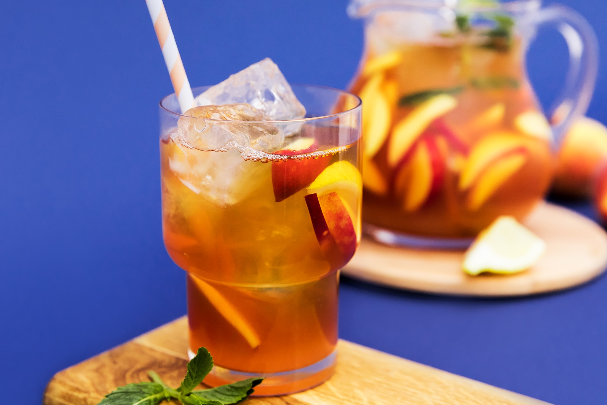 Cong thuc pha tra dao mat lanh cho ngay he hinh anh