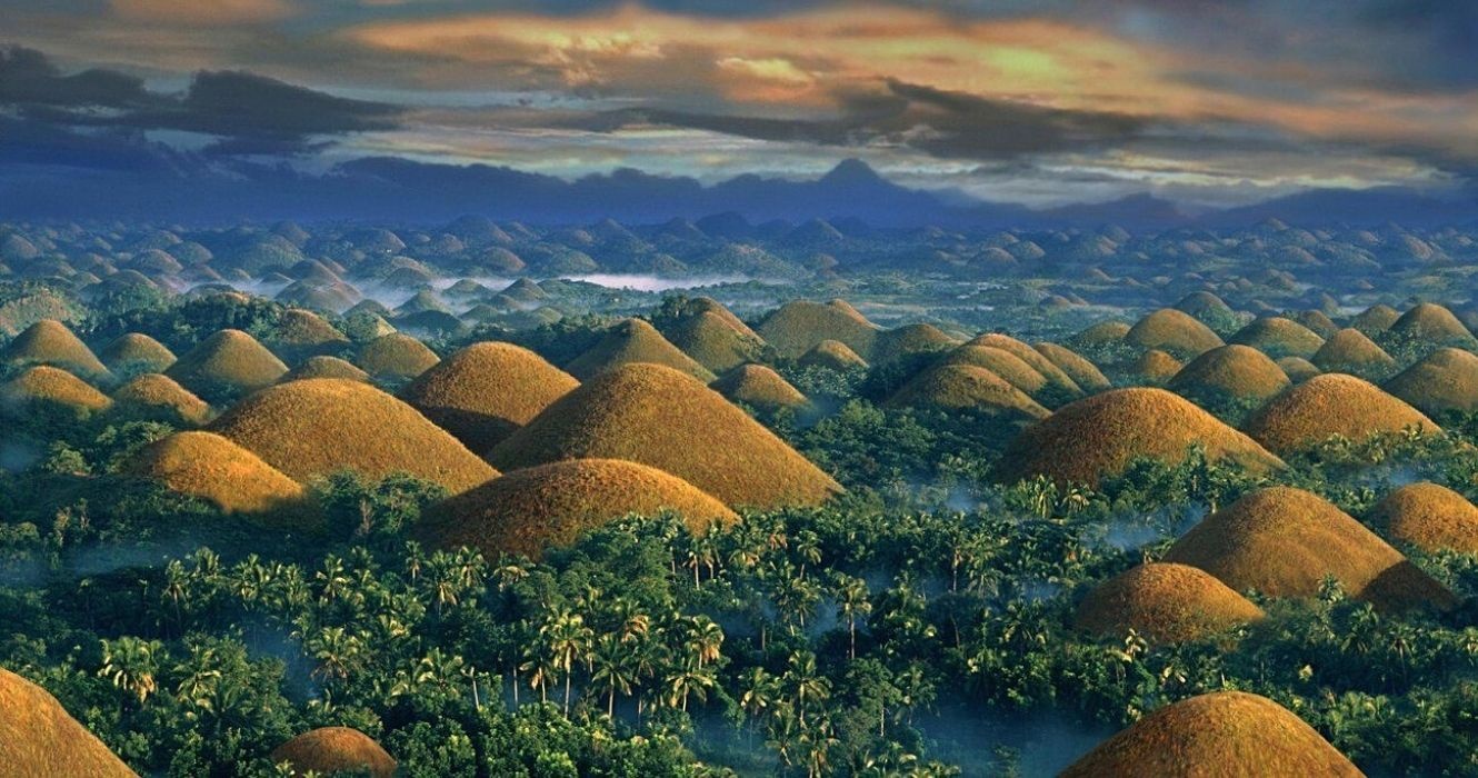 Khu doi Chocolate nhu trong phim vien tuong o Philippines hinh anh