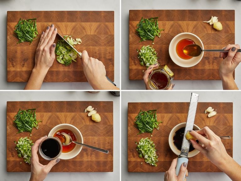 Cơm bò viên nướng mật ong ảnh 1 Com bo vien nuong mat ong anh 1