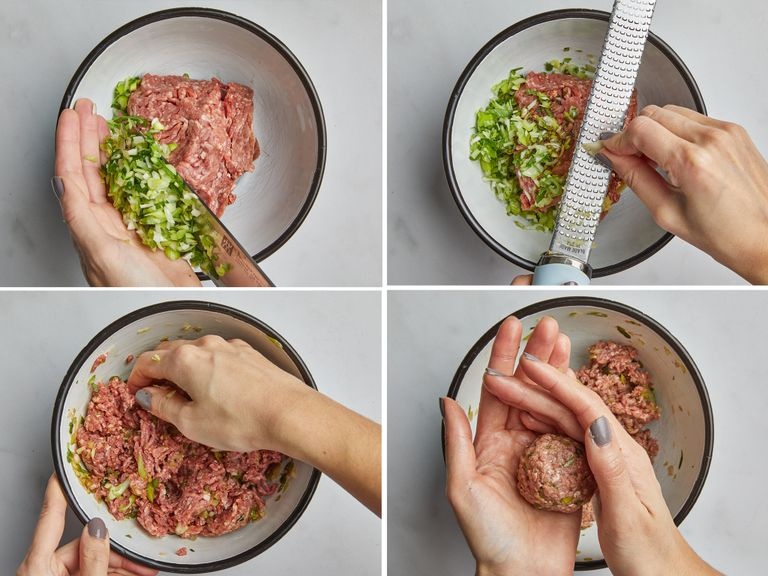 Cơm bò viên nướng mật ong ảnh 3 Com bo vien nuong mat ong anh 3