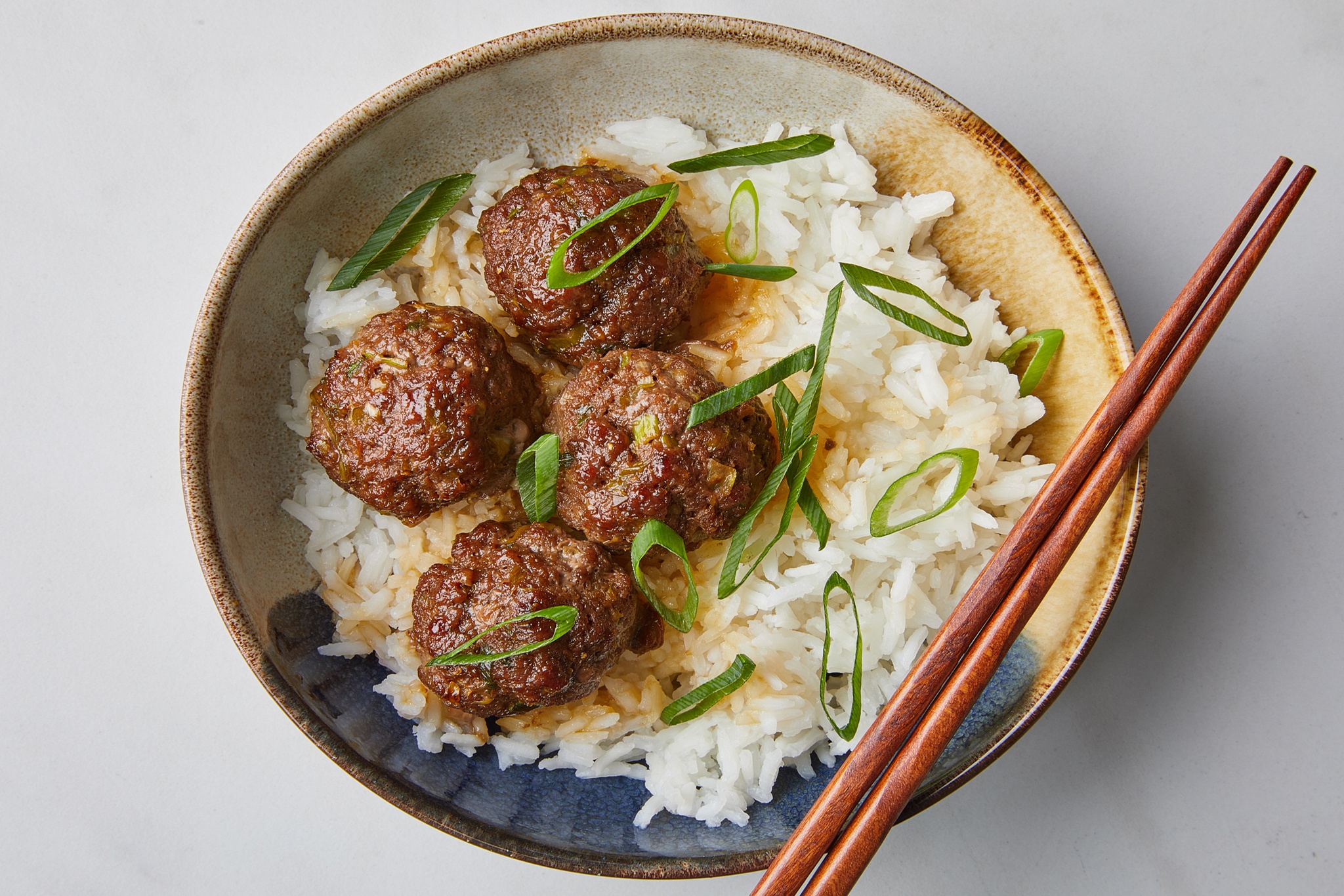 4 buoc lam com bo vien nuong mat ong hinh anh