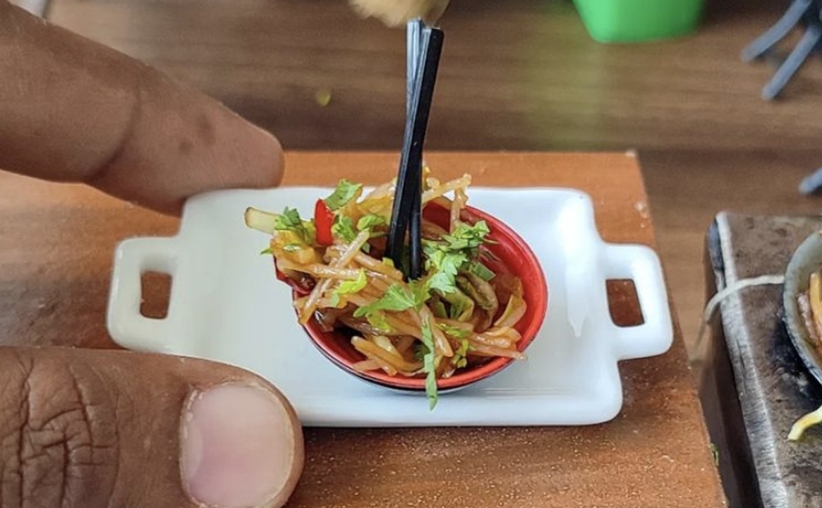 Dau bep che bien cac mon an sieu nho hinh anh