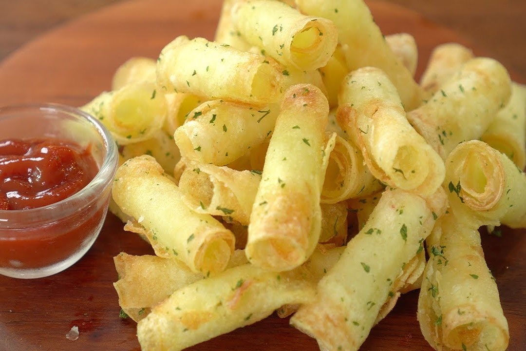 Cong thuc khoai tay chien gion chi voi 3 nguyen lieu hinh anh