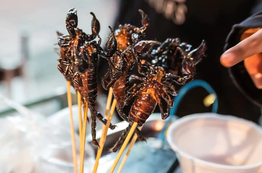 Dac san con trung o Bangkok hinh anh