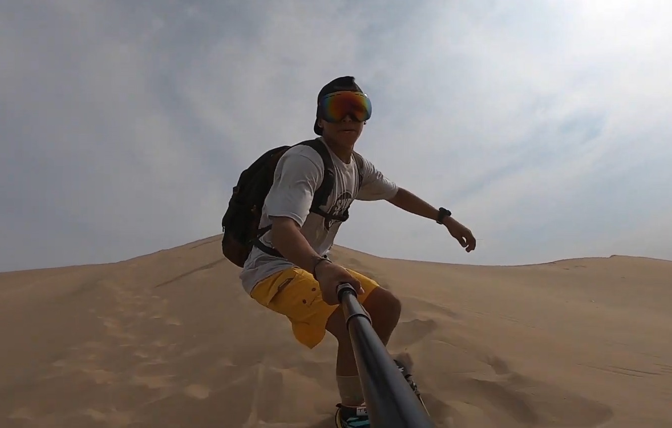 Ky thuat nhao lon dieu luyen cua van dong vien truot cat hinh anh