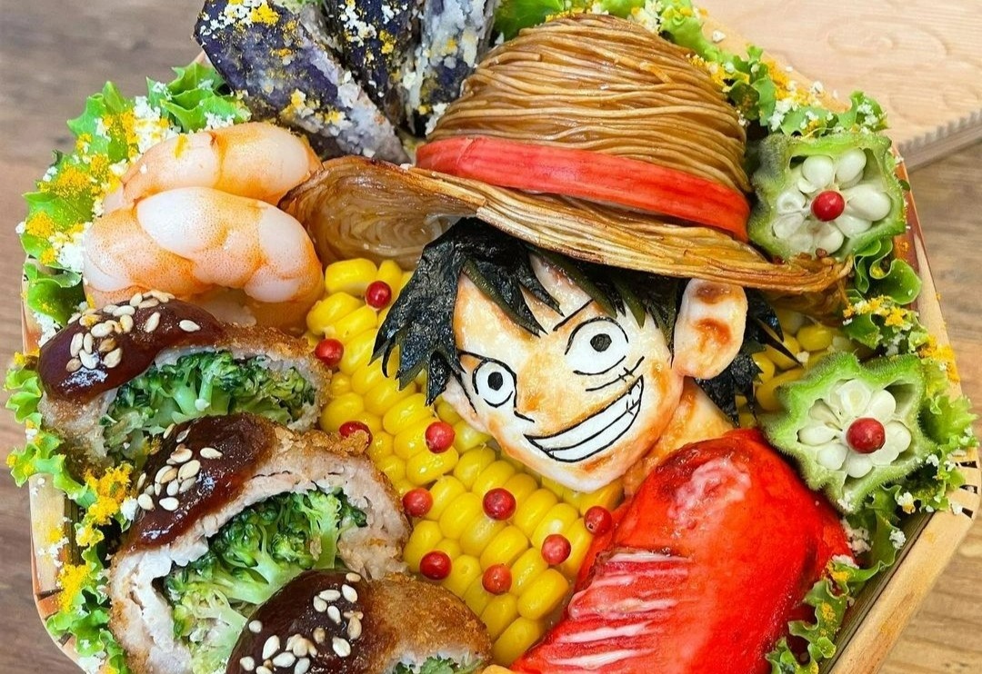 Nhung hop com bento lay cam hung tu anime hinh anh