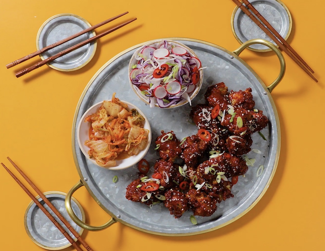 Lam ga ran kieu Han dam vi, gion rum hinh anh