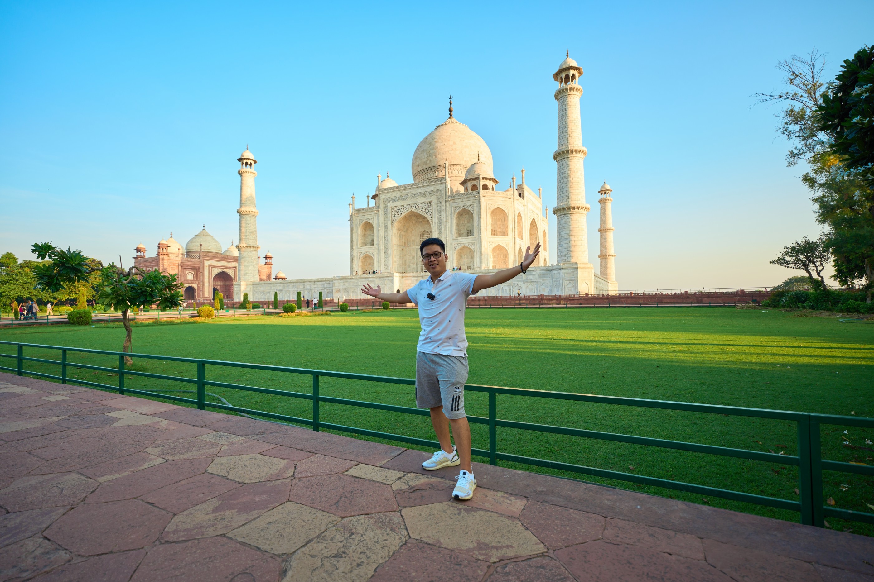 Chuyen tham den Taj Mahal cua chang trai Viet hinh anh