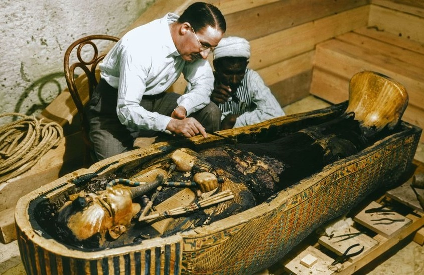 7 dieu it biet ve viec khai quat lang mo Pharaoh Tutankhamun hinh anh