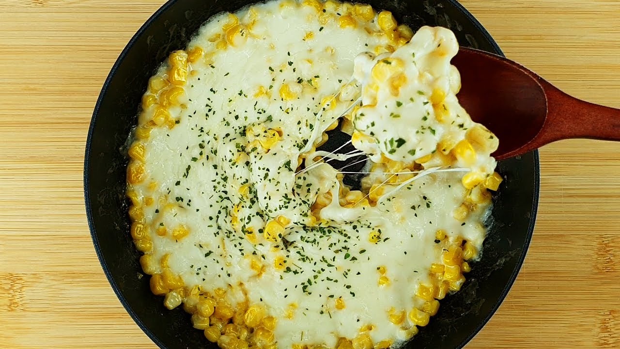 Lam ngo xao pho mai trong 10 phut hinh anh