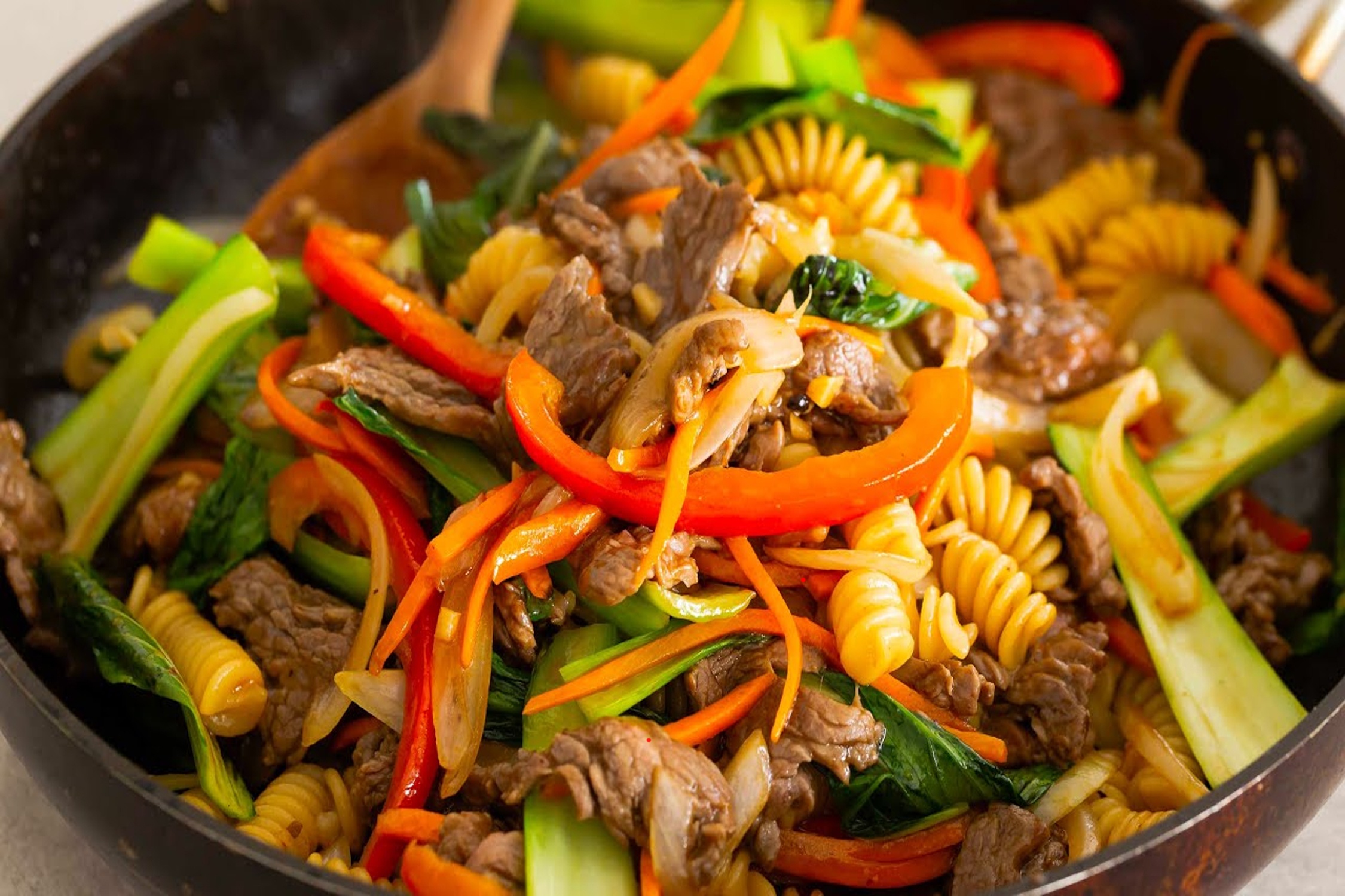 Cach lam nui xao bo ngon kho cuong hinh anh