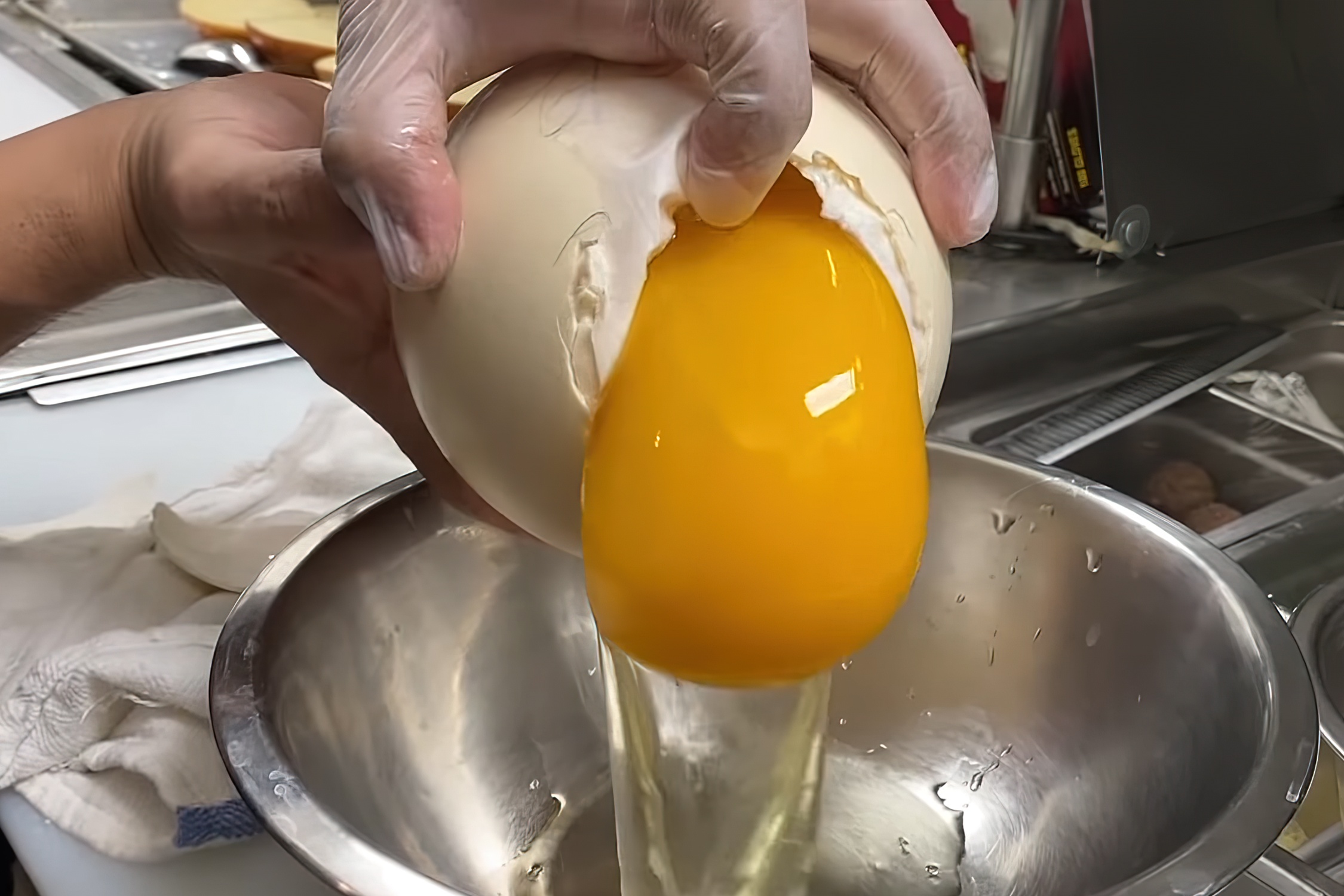 Dac san trung da dieu o Nam Phi hinh anh