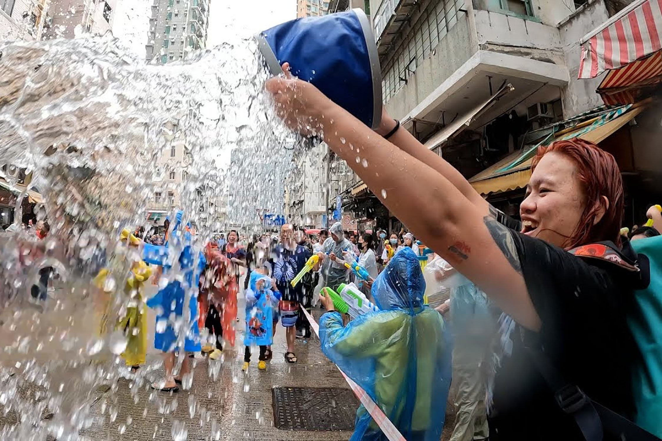 Le hoi te nuoc Songkran o Hong Kong hinh anh