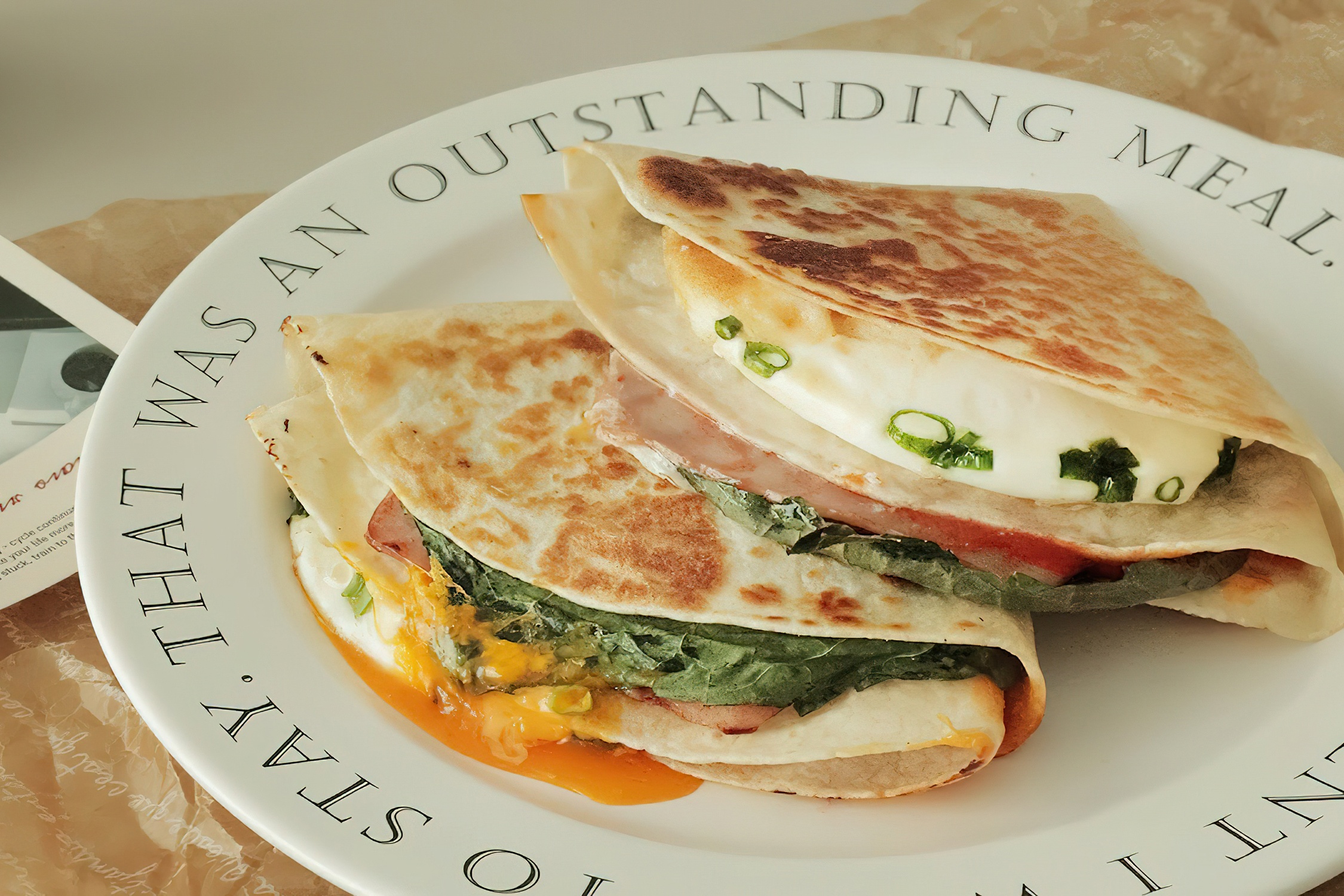 Lam banh taco trung thom ngon cho bua sang hinh anh