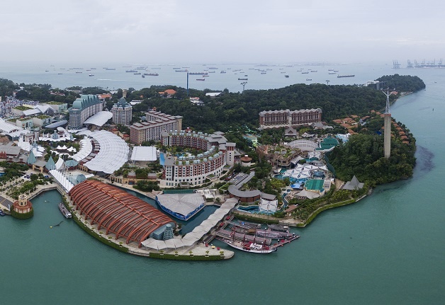 Qua khu den toi cua dao thien duong Sentosa hinh anh