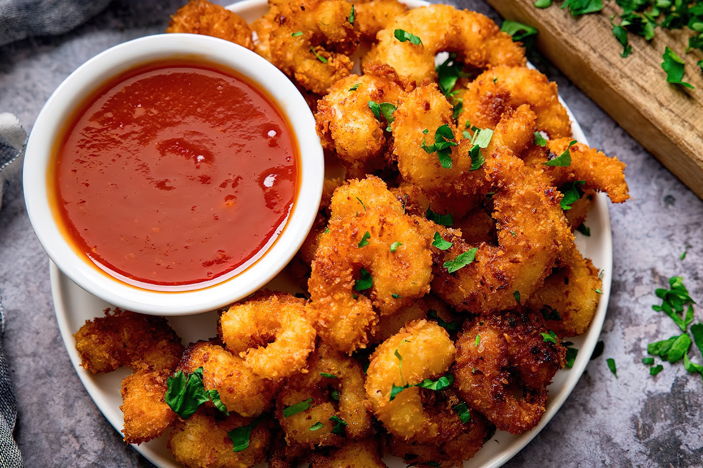 Mon tom chien xu gion ngon hap dan hinh anh