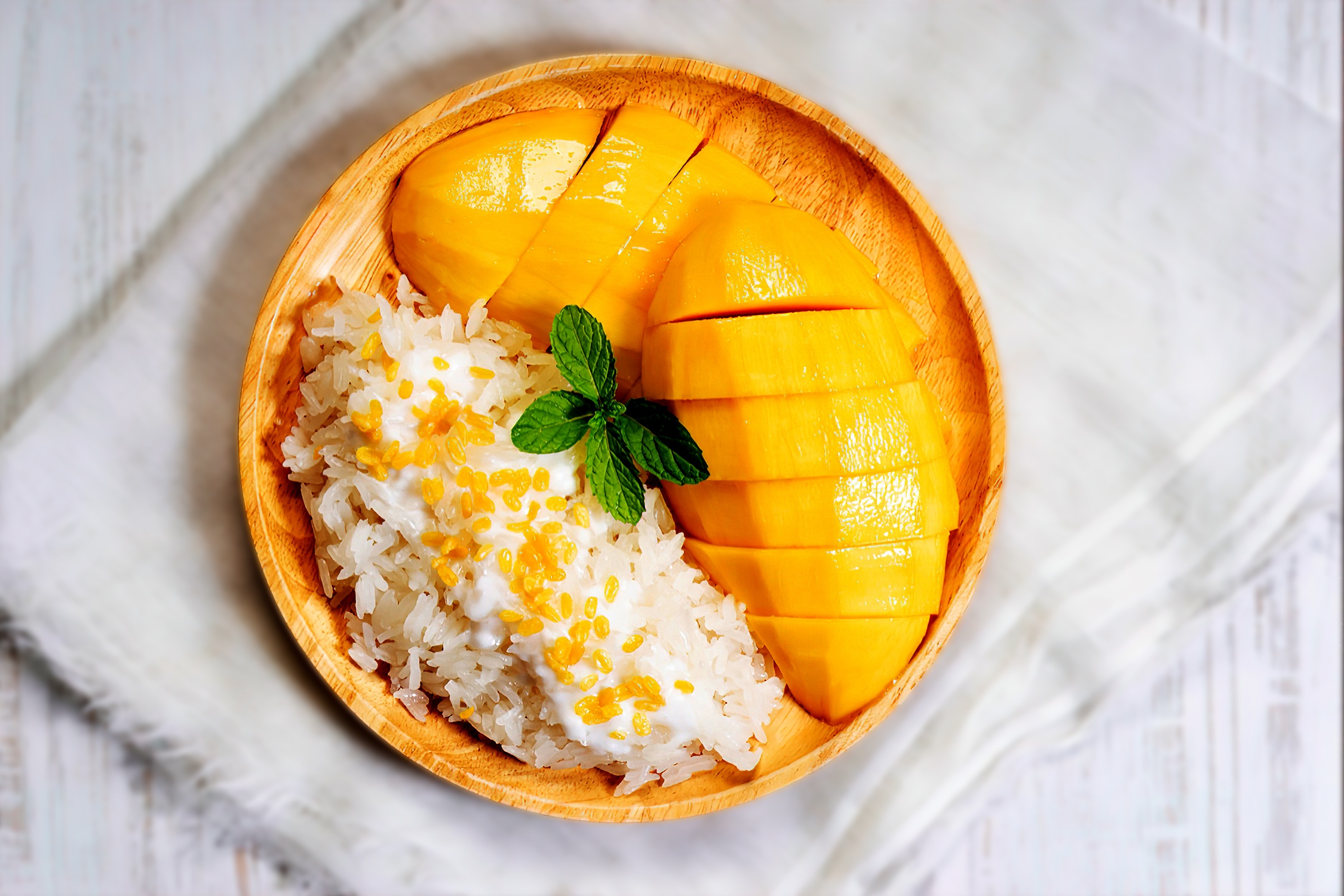 Cach lam xoi xoai chuan vi Thai Lan hinh anh