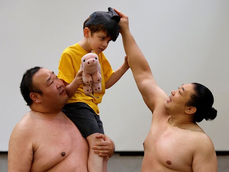 Sumo biểu diễn ảnh 8 Sumo bieu dien anh 8