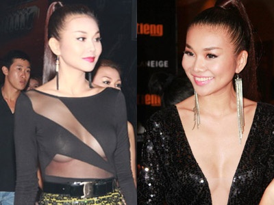 Mac vay xe tao bao nhu Thanh Hang hinh anh