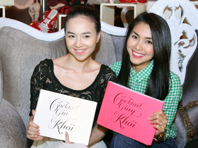 Ha Tang mung Dinh Ngoc Diep ra mat sach anh hinh anh