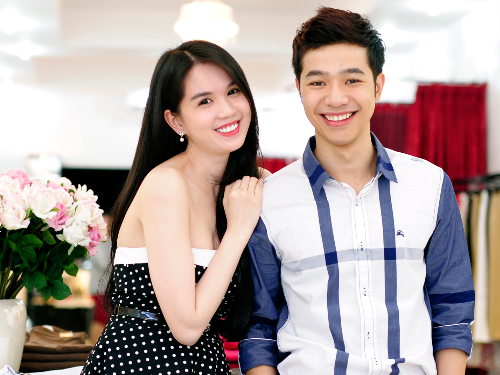 Ngoc Trinh duoc hot boy dien trai thap tung hinh anh