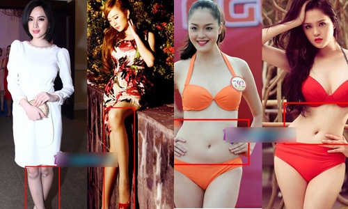 My nhan Viet 'mot troi mot vuc' truoc va sau photoshop hinh anh