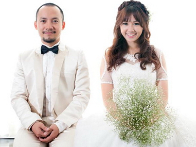 Tien Dat va ban gai Hari long lanh khi hoa co dau chu re hinh anh