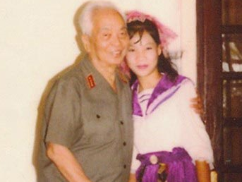 Ho Quynh Huong nho lai khoanh khac gap Tuong Giap hinh anh