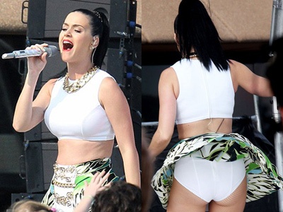 Katy Perry nhay sung den toc vay, lo noi y hinh anh