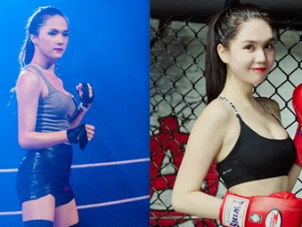 Ngoc Trinh - Kha Ngan va Huong Giang Idol: Ai sexy hon? hinh anh