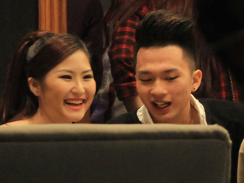 Huong Tram tuoi roi ben ban trai sau 'tam thu' gui Thu Minh hinh anh