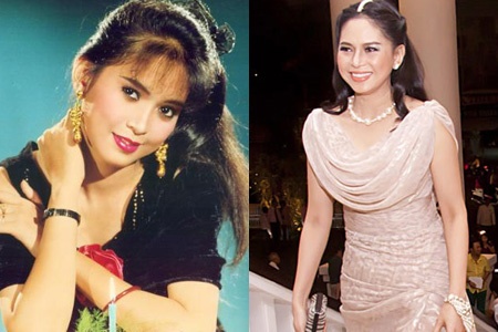 Nhan sac me chong Ha Tang ngay ay - bay gio hinh anh