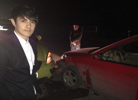 Ong Cao Thang - Hoang Ton gap tai nan tren duong luu dien hinh anh