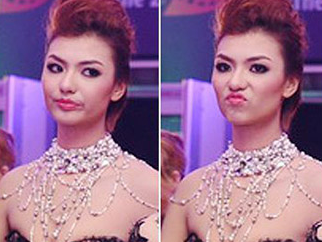 Nhung khoanh khac xau xi cua sao Viet tren tham do hinh anh