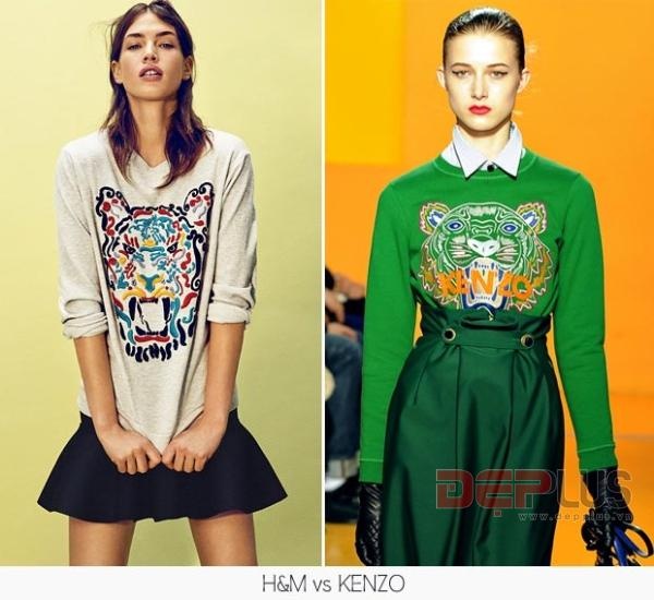 H&M đã vô cùng nhạy bén khi sản xuất chiếc áo nỉ in đầu hổ ăn theo