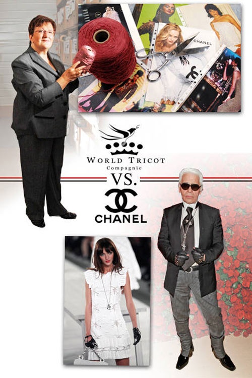 Chanel mất mặt chỉ vì sử dụng mẫu mã sợi móc của World Tricot.