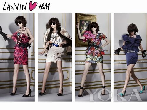 Lanvin hợp tác cùng H&M.