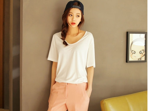 Cuoc xam chiem mua he cua quan vai baggy hinh anh