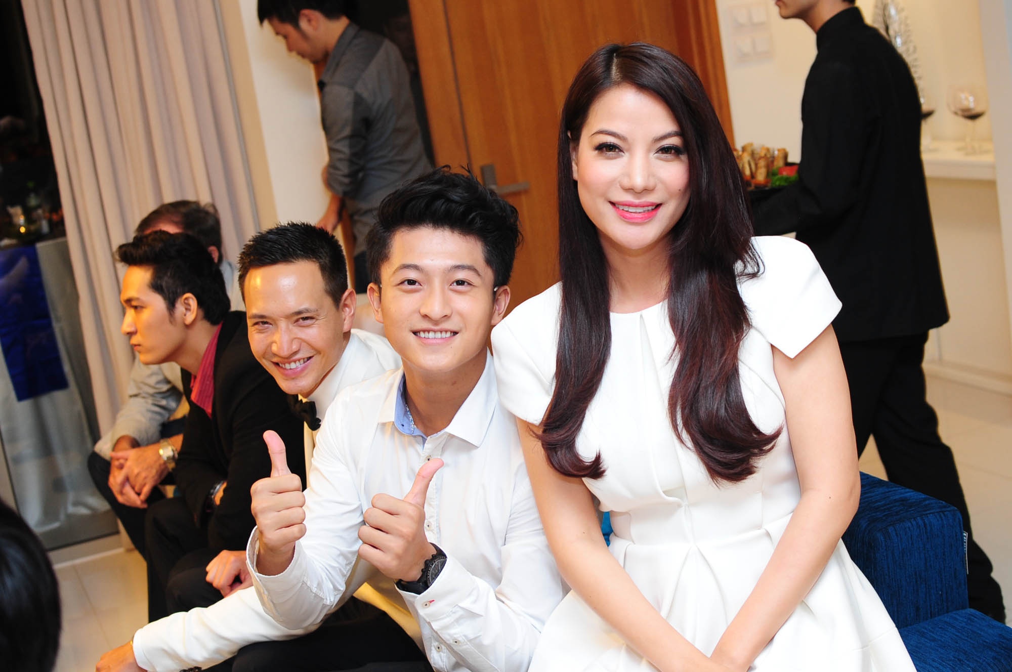 Truong Ngoc Anh rang ro ben dan my nam hinh anh