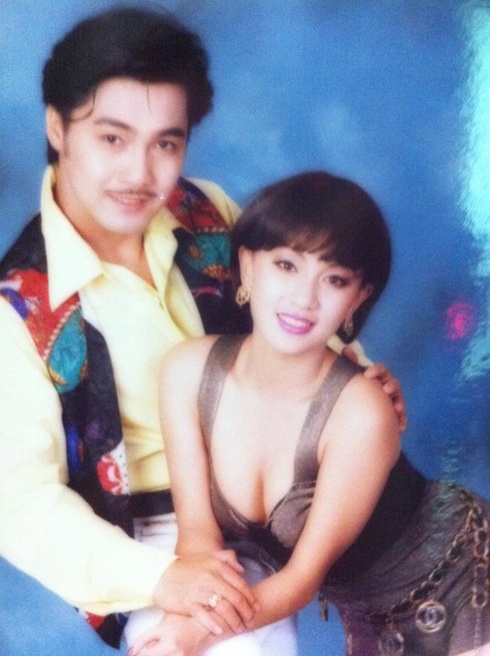 Y Phụng và Lý Hùng ngày còn mặn nồng.