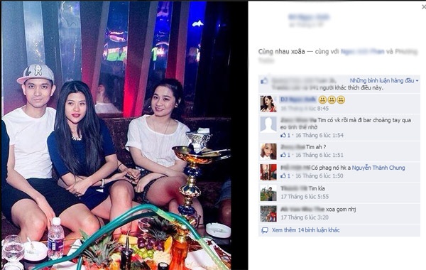 Hình ảnh được cho là xuất phát từ trang cá nhân của chính cô gái trẻ.