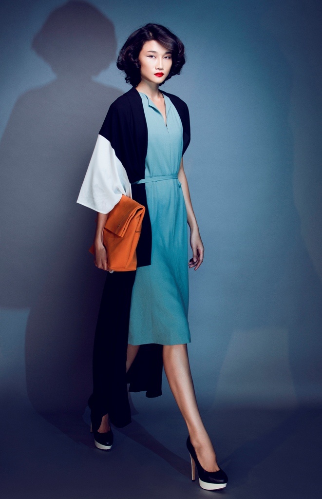 Kha My Van quyen ru kieu ky voi thoi trang thu dong hinh anh