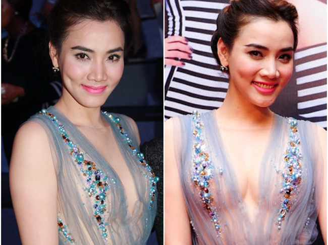 Nhung chiec vay xuyen thau gay nhuc mat cua sao Viet hinh anh