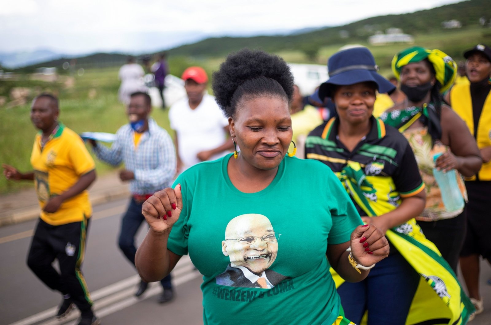 Nga re bi an trong dien bien dai dich o Nam Phi hinh anh