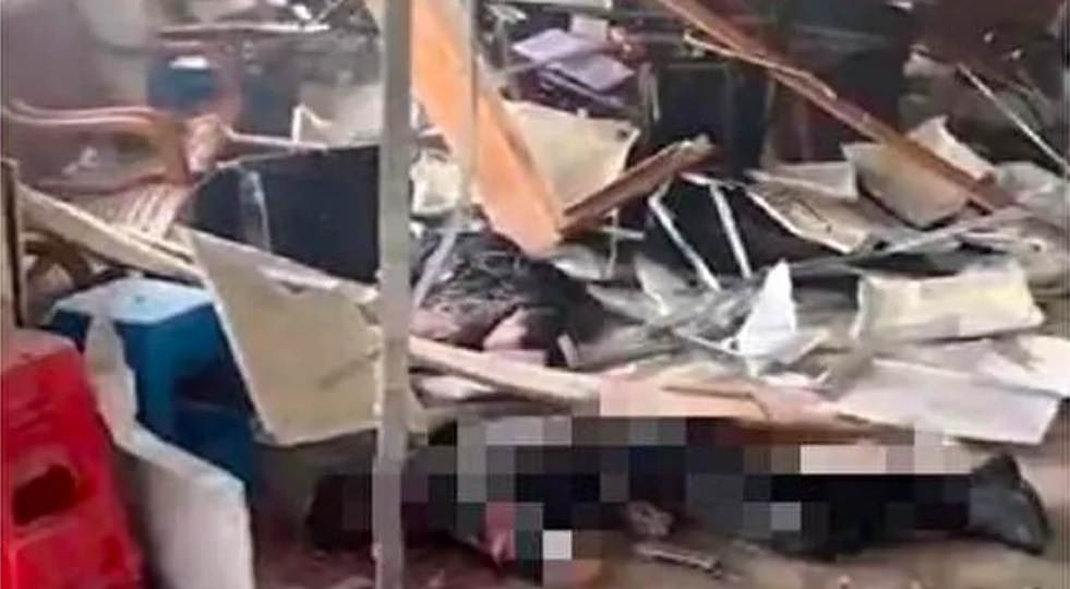 Danh bom o mien Nam Trung Quoc, 4 nguoi thiet mang hinh anh