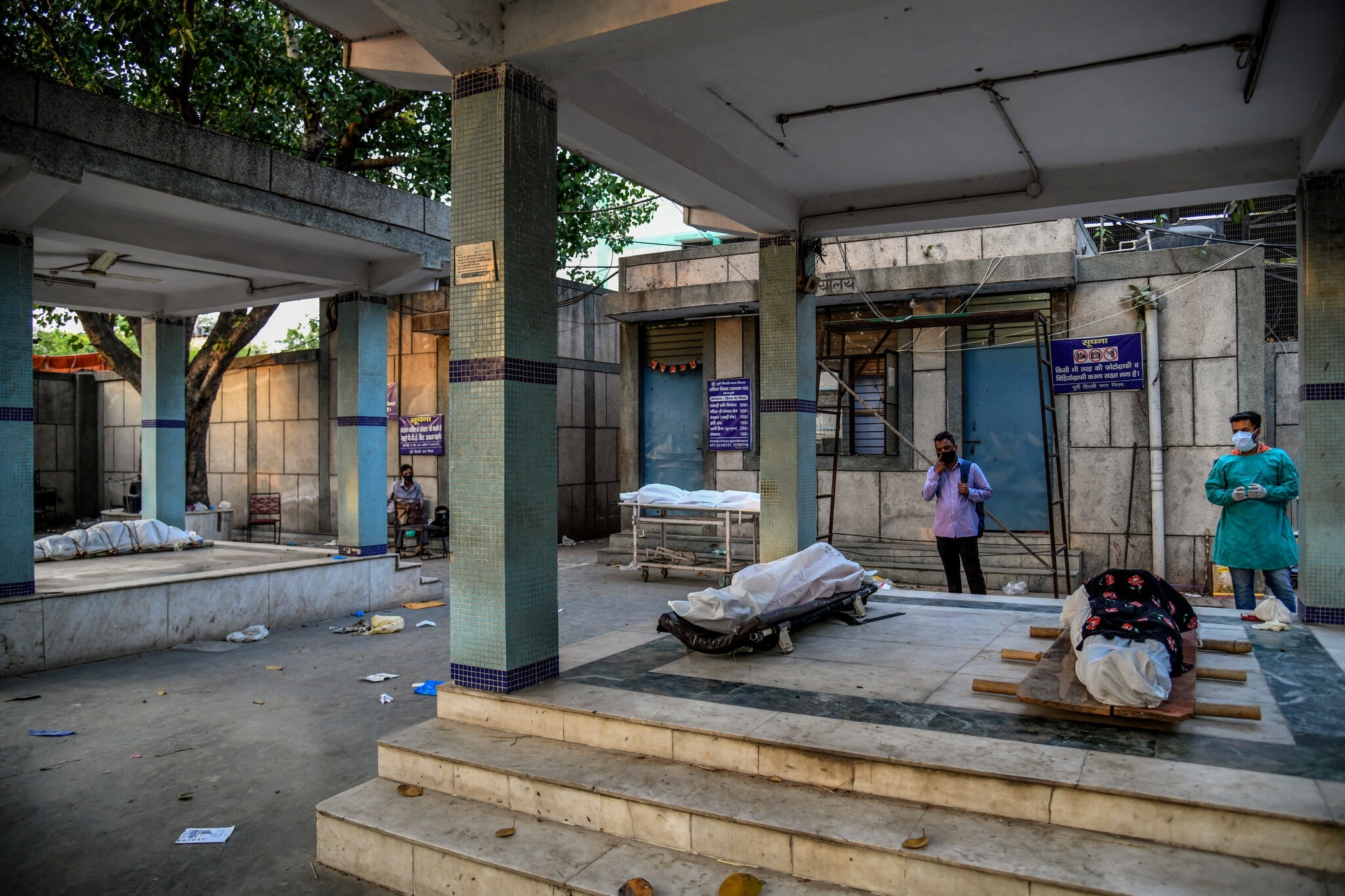 Covid-19 o An Do anh 11